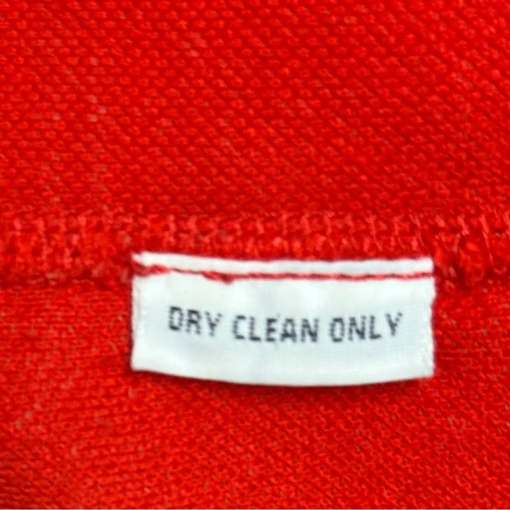 POLO SPORT Ralph Lauren Mid-90s Red Quarter-Zip Fleece Pullover Sweater Sz XL